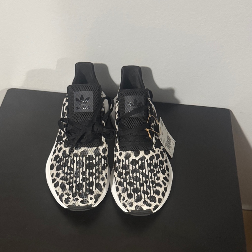 Adidas Monochrome Patterned Sneakers